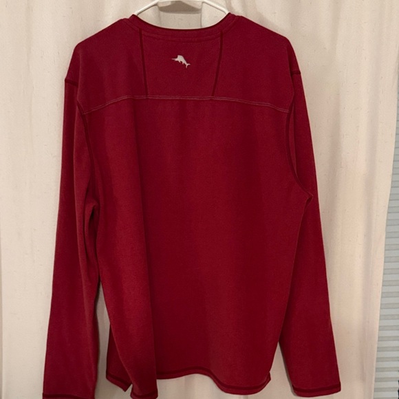 Tommy Bahama Red V-Neck Sweater - Picture 4 of 6